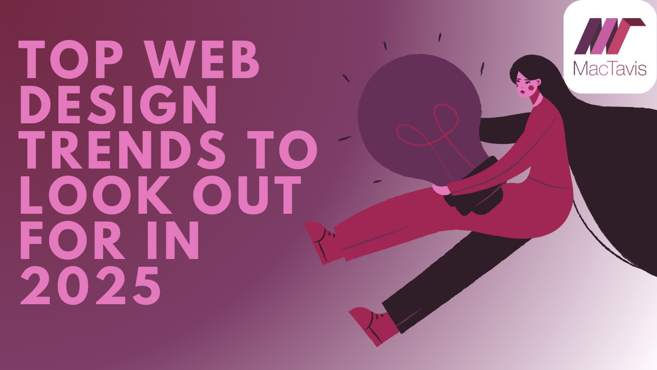 Top Web Design Trends To look Out For In 2025